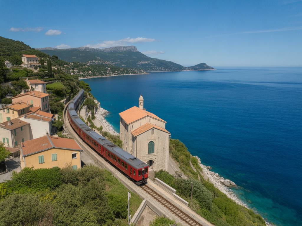 Les plus belles balades en train sur la Côte d’Azur : itinéraires panoramiques entre mer et villages perchés Les plus belles balades en train sur la Côte d’Azur : itinéraires panoramiques entre mer et villages perchés
